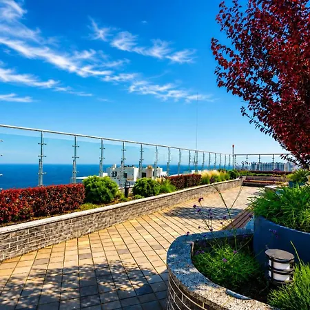 1br Rooftop Panoramic Apartment Odesa